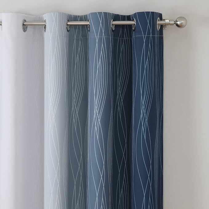 Estelar Textiler Blackout Curtains 90 Inches Long 2 Panels, Light Blocking - Image 4