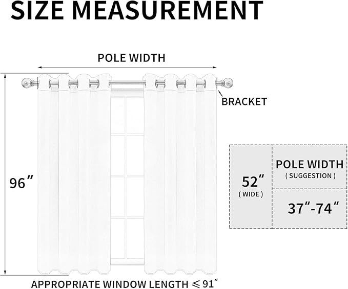 Easy-Going Blackout Curtains for Bedroom, Solid Thermal Insulated Grommet and Noise Reduction Window Drapes, Room Darkening Curtains for Living Room, 2 Panels (52x96 in,Light Gray)