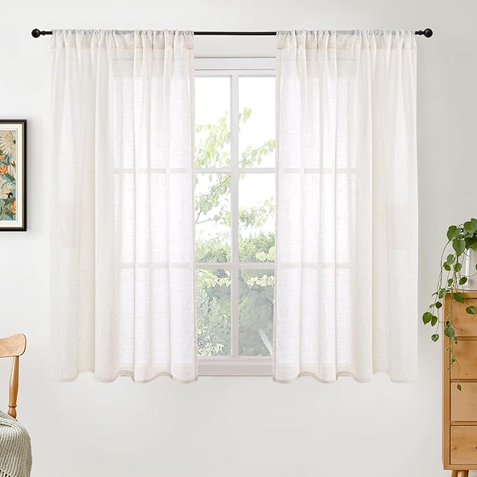 BGment 48 Inch Length Short Curtains by BGment