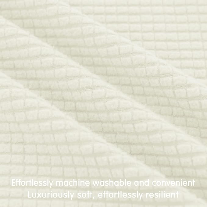 Hokway Couch Cushion Covers Stretch Cushion Covers Sofa Seat Cushion Slipcover - Image 5