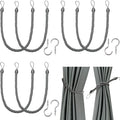 BEL AVENIR Curtain Ropes Tiebacks Tie-Backs, Curtain Handmade Holdbacks by BELAVENIR