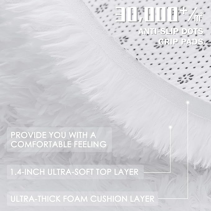 OLANLY 5x7 Machine Washable Large Area Rugs - Image 7