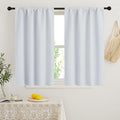 RYB HOME Short Curtains for Bedroom, Room Darkening Insulated Summer Heat Light by RYBHOME