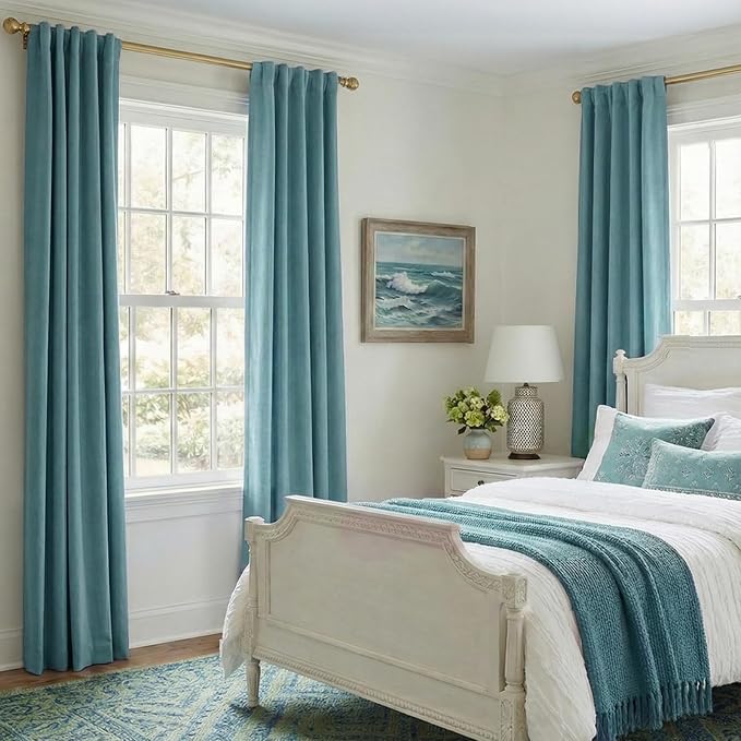 INOVADAY 100% Blackout Linen Curtains - Image 6