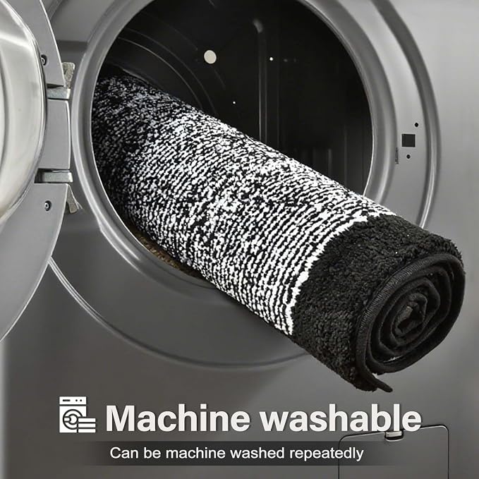 36x24 Large Bathroom Rugs Washable Non Slip, Soft Absorbent Quick Dry Mats - Image 9