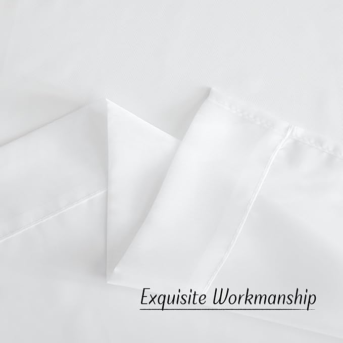 NICETOWN White Sheer Curtains 72 inches Long - Image 6