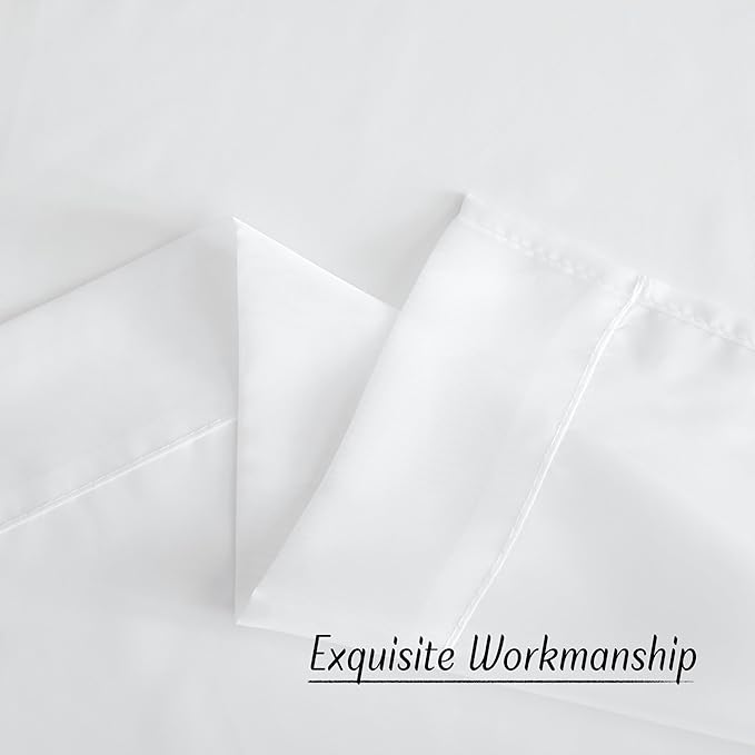 NICETOWN White Sheer 102 inch Curtains - Image 6