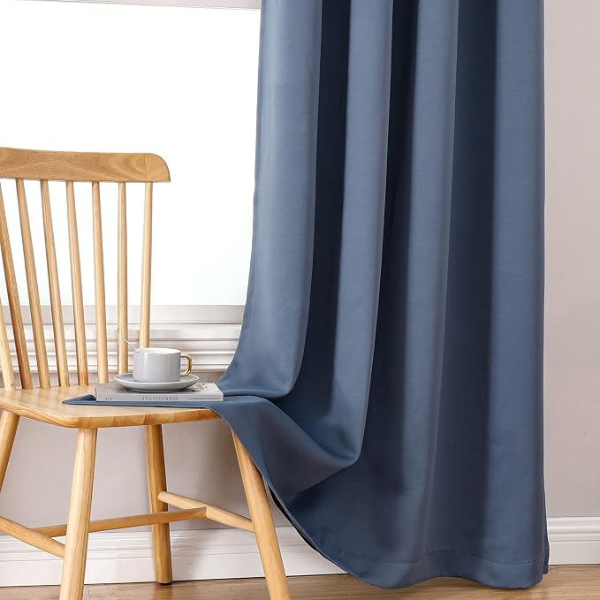 ChrisDowa 100% Blackout Curtains 80 inch Long - Image 7