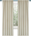 Deconovo Blackout Curtains, Thermal Insulated, W52 x L72 2 Panels, Back Tab by Deconovo