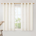 LAMIT 54 Inch Length Linen Curtains by LAMIT