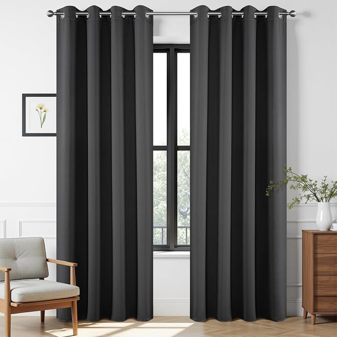 Joydeco Blackout Curtains 95 Inch by JOYDECO