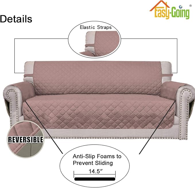 Easy-Going Reversible Oversized Couch Cover - Image 3