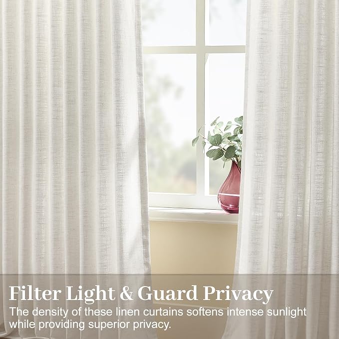 IVAPUPU Extra Width Pinch Pleated Curtains - Image 3