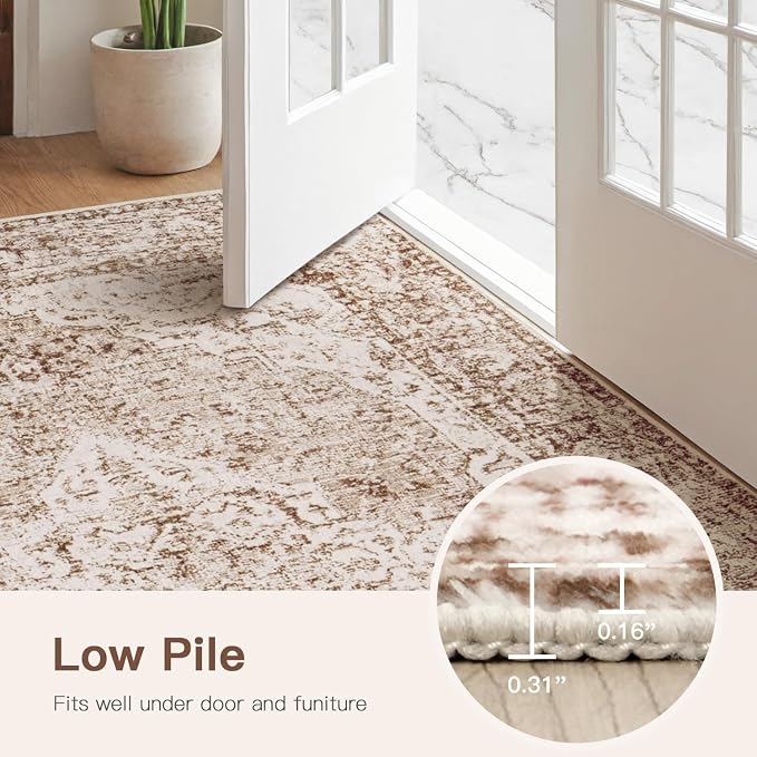 Lofus 6x9 Area Rugs for Living Room, Washable Area Rug, Rugs for Bedroom - Image 7