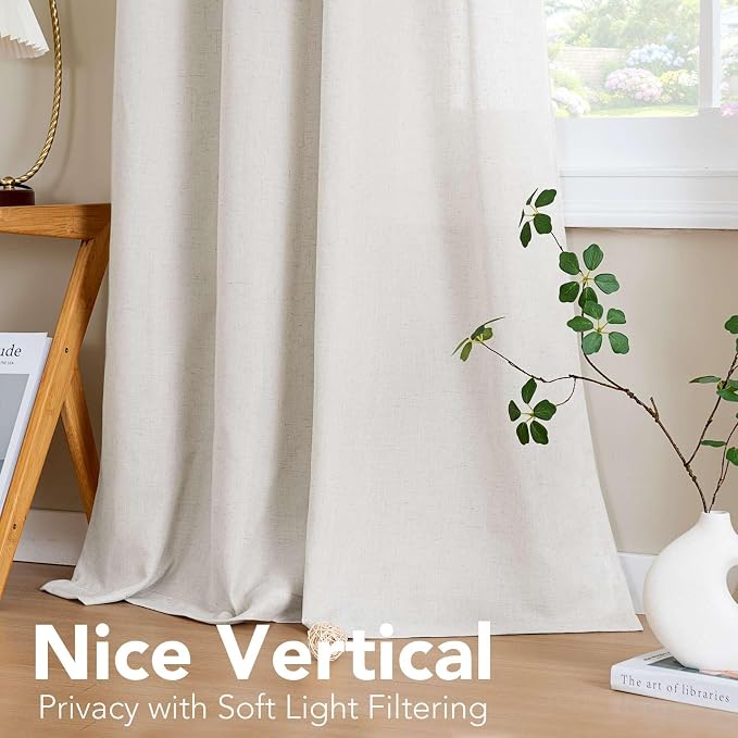 H.VERSAILTEX Elegant Natural Linen Blended Energy Efficient Light Filtering - Image 7