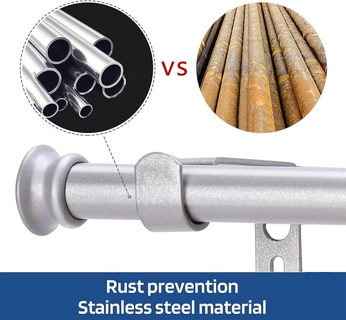 Curtain Rods 2 Pack Curtain Rods - Image 3
