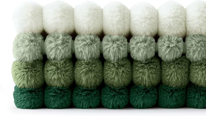MIULEE Faux Fur Plush Decorative Throw Pillow Covers 18x18, Soft Modern Cozy - Image 7