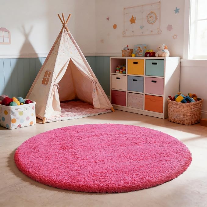 yulidayang Fluffy Round Area Rugs - Image 6
