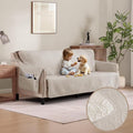 Quilted Grand Sofa Covers for 4 Cushion Couch, Couch Cover for Grand Sofa by Pamhaven