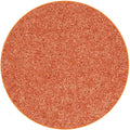 KOECKRITZ Soft and Colorful Kids Classroom Area Rugs (Passes Flammability Pill Test) Many Sizes and Bright Colors to Select from (8' Round, Tangerine)