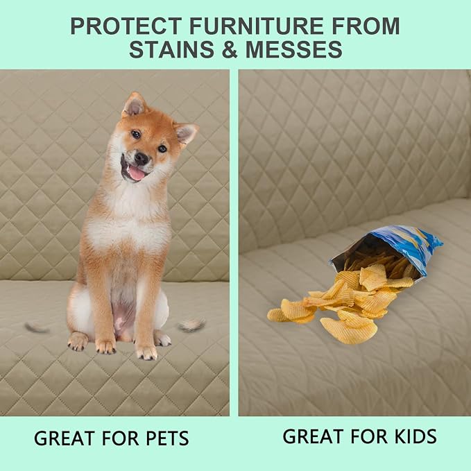 Reversible Oversized Sofa Covers Couch Cover Furniture Protector - Image 5