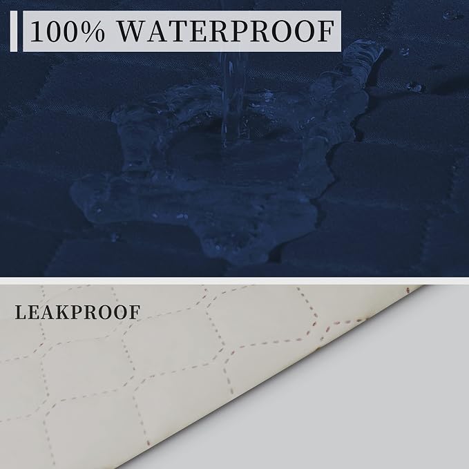 ISSUNTEX Double Protection 100% Waterproof Loveseat Sofa Covers - Image 3