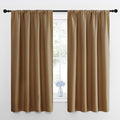 NICETOWN Kitchen Curtains, Short Blackout Drapes, Thermal Insulated Blackout by NICETOWN