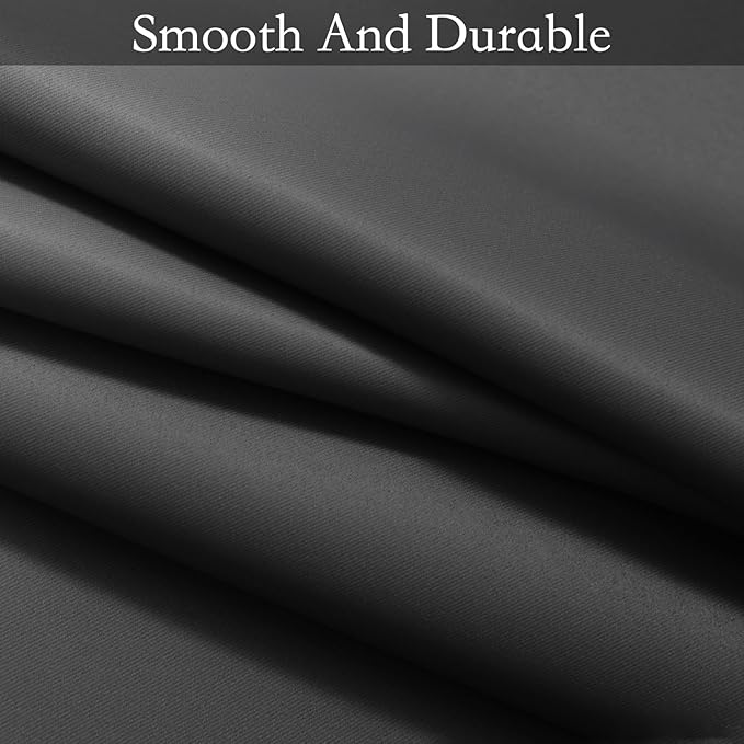 SimpleHome Ombre Room Darkening Curtains 84 inches Length - Image 5