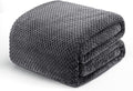 Exclusivo Mezcla Soft Waffle Fleece Bed Blanket Twin XL Size, Cozy Fluffy Design by ExclusivoMezcla