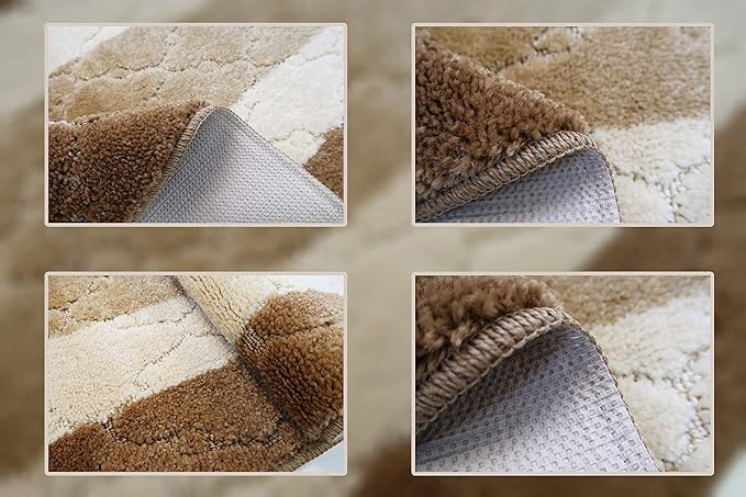 33 Ft Extra Long Beige Kitchen Hallway Runner Rug, Non-Slip Washable 26" X 33' - Image 5