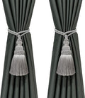 Fenghuangwu 2 Pack Curtain Tie Backs Rope Tassels by fenghuangwu