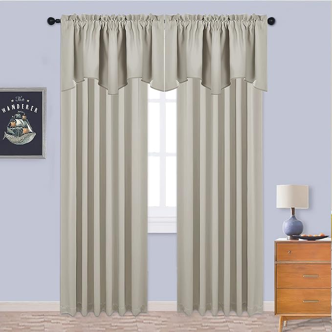 NICETOWN Farmhouse Curtain Valances - Image 5