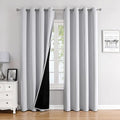 ChrisDowa 100% Blackout Curtains 80 inch Long by ChrisDowa