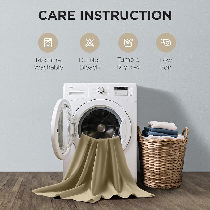 Joydeco Blackout Curtains 108 Inches Long 1 Panel, Thermal Insulated Long - Image 7