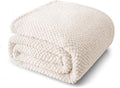 Whale Flotilla Twin Size Fuzzy Fleece Blanket by WHALEFLOTILLA