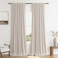 Guken 100% Blackout Curtains 84 Inch Length 2 Panels Set by Guken