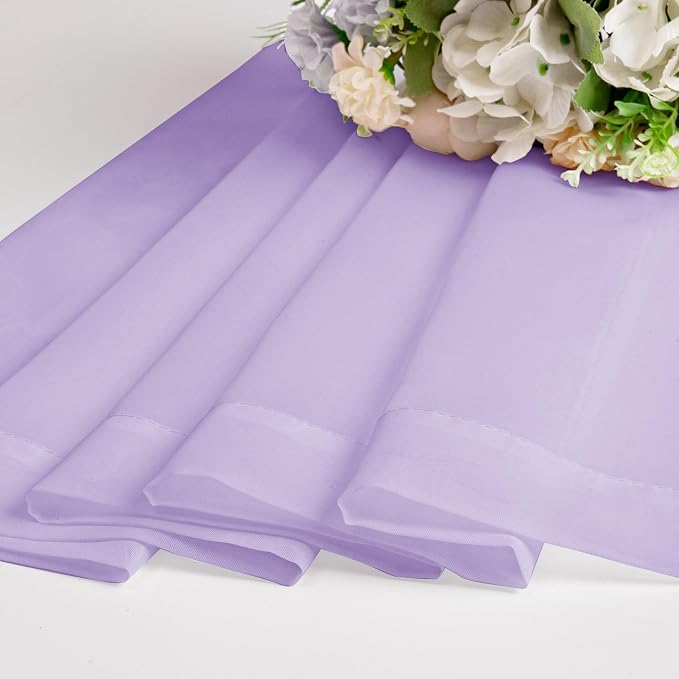 Chyhomenyc Lilac Sheer Valances - Image 8
