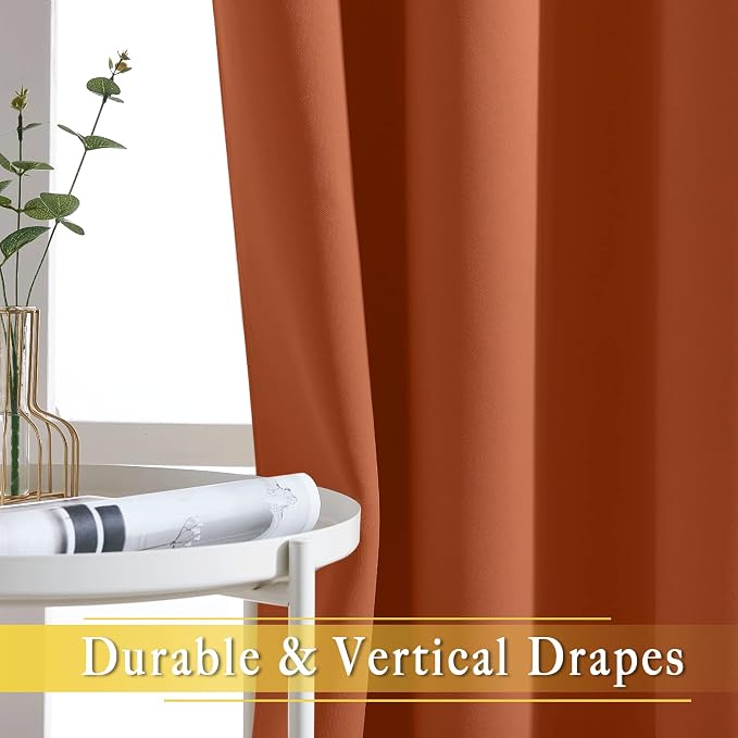 NICETOWN Door Curtain for Closet Doors 80 Inches Long 1 Panel, Room Divider - Image 6