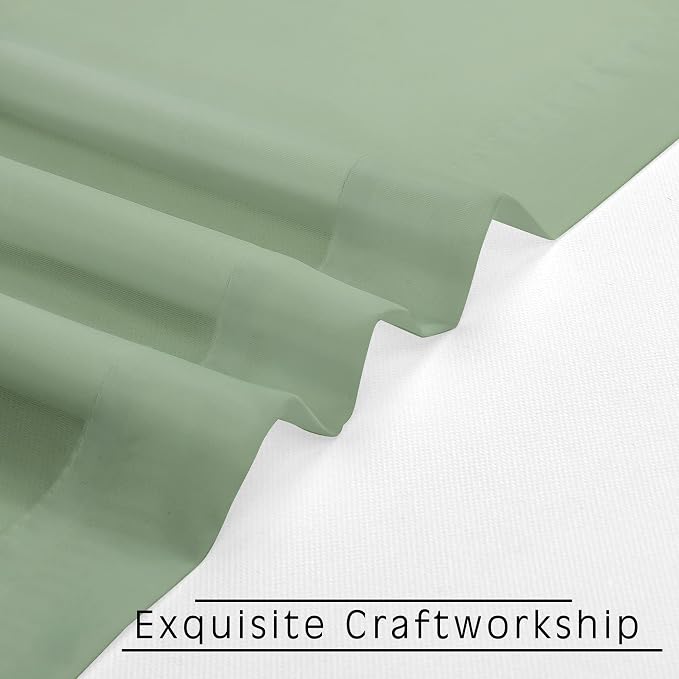 Living Room Sheer Curtains 120" Length 2 Panels Set - Image 7
