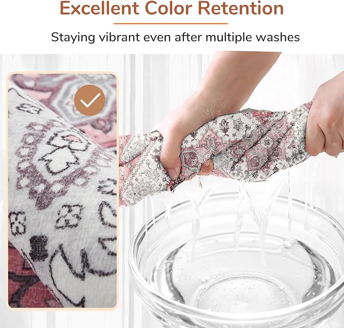 OPPODREAM Soft Area Rugs 5x7, 5x7 Washable Rug - Image 6
