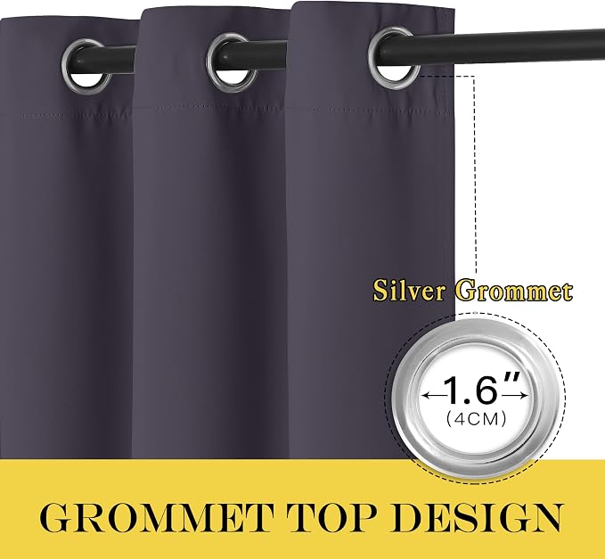 NICETOWN Kitchen Short Blackout Curtain and Drape - Image 5