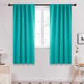 Deconovo Blackout Curtains, Thermal Insulated, W42 x L72 2 Panels, Back Tab by Deconovo