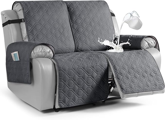 VANSOFY Waterproof Recliner Couch Covers, Sofa Covers 1-Piece Washable by VANSOFYFURNITURECOVERS