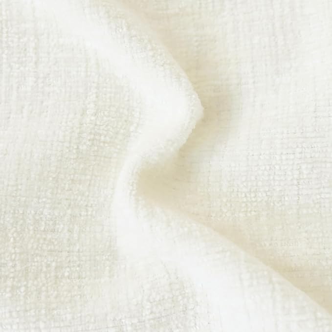 CaliTime Decorative Couch Throw Pillow Covers 22 X 22 Inches Cream | Pack of 2 - Image 2