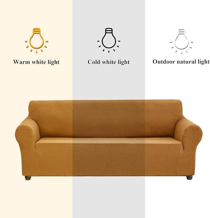 Joccun Stretch Loveseat Couch Cover Slipcover, 1-Piece Sofa Cover - Image 3