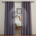 NICETOWN Flax Linen Sheer Curtains by NICETOWN