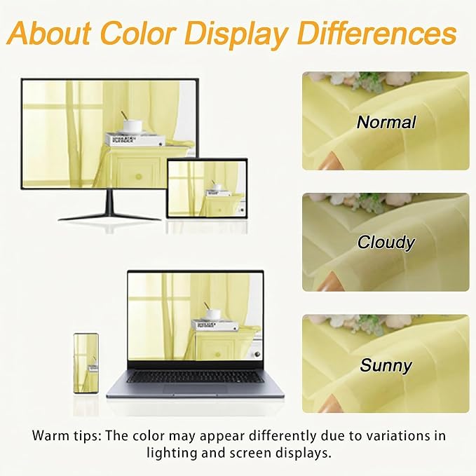 Gwine Sheer Curtains 84 Inches Long - Image 3