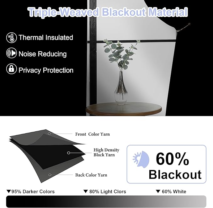 Simplebrand Ava Pure White Curtains - Image 5
