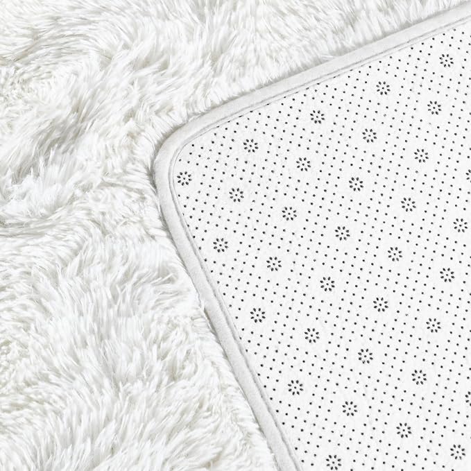 Deerhoo Large Shag Area Rugs 6 x 9, Plush Fuzzy Rugs - Image 5