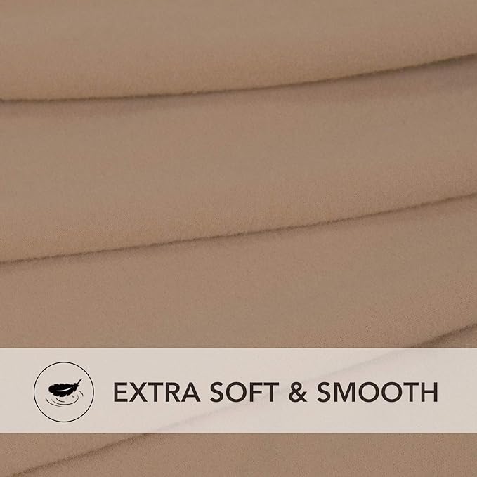 PureFit Stretch Sectional Couch Covers 2 pcs Non Slip L Shape Sofa Cover | - Image 4